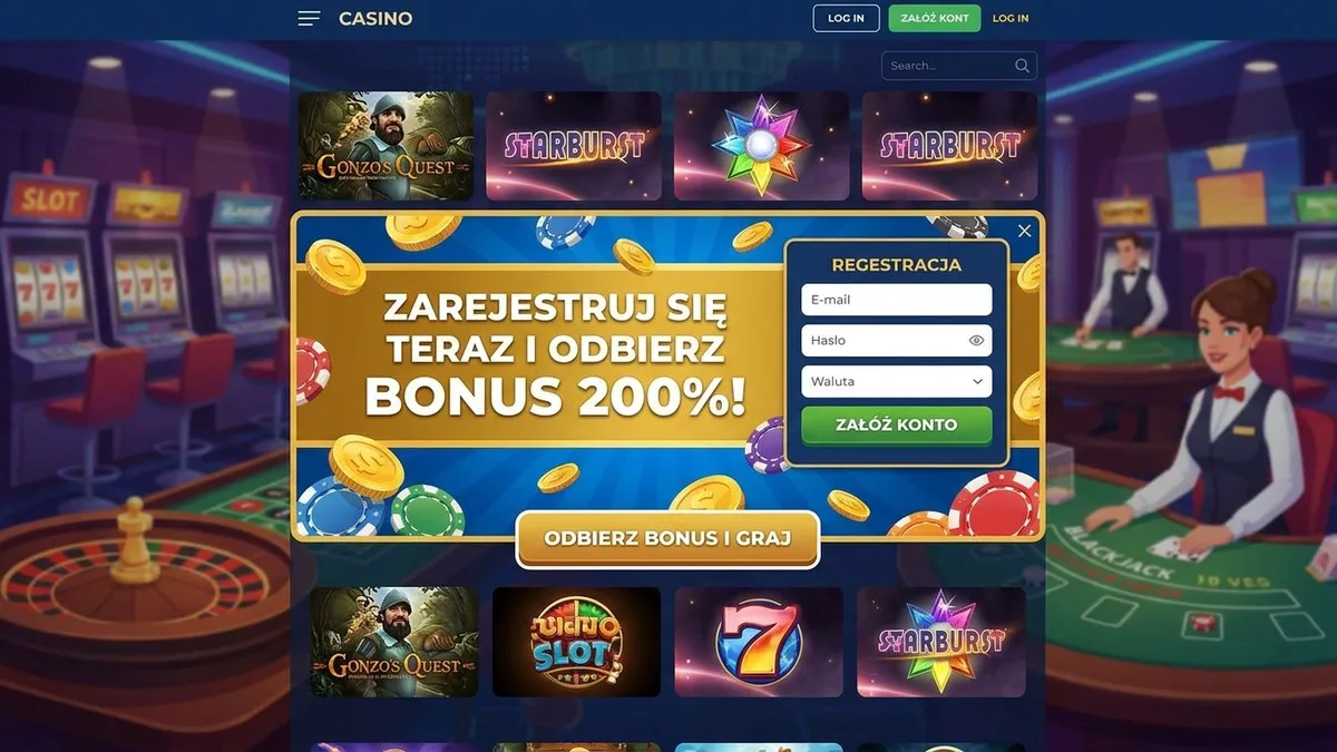 Rejestracja z bonusem